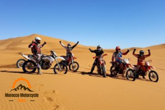 Tour in moto di 4 giorni nell'Atlas e nel deserto da Ouarzazate
